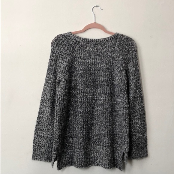 F21 Marled gray sweater - Picture 6 of 6